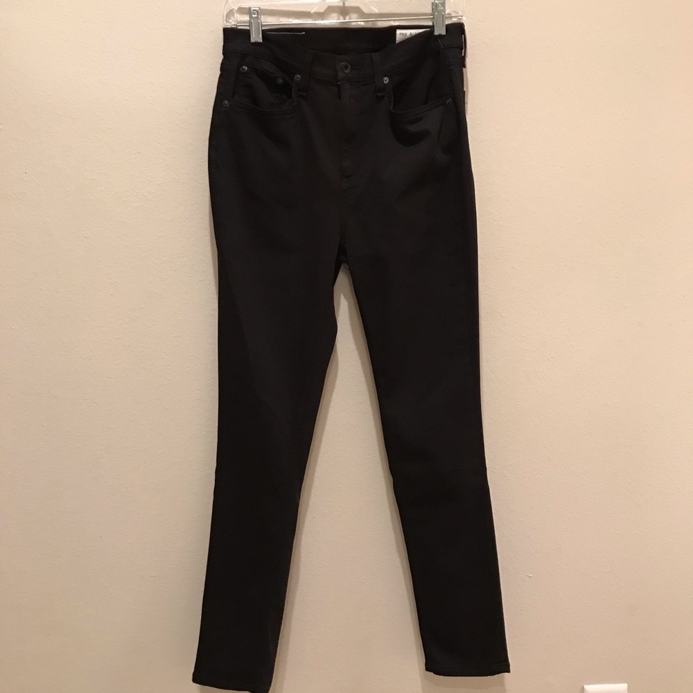 Rag and bone high rise ankle skinny stretch jean